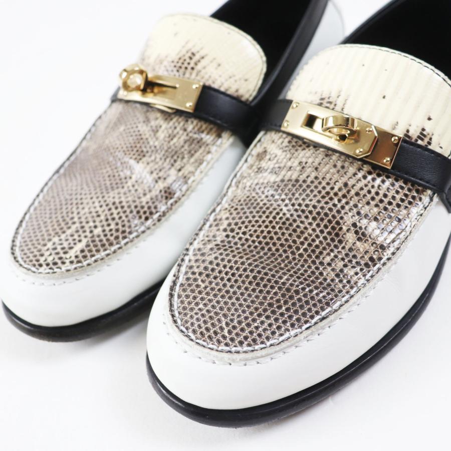 HERMES（エルメス） 美品◎HERMES デスタン モカシン ゴールド金具 