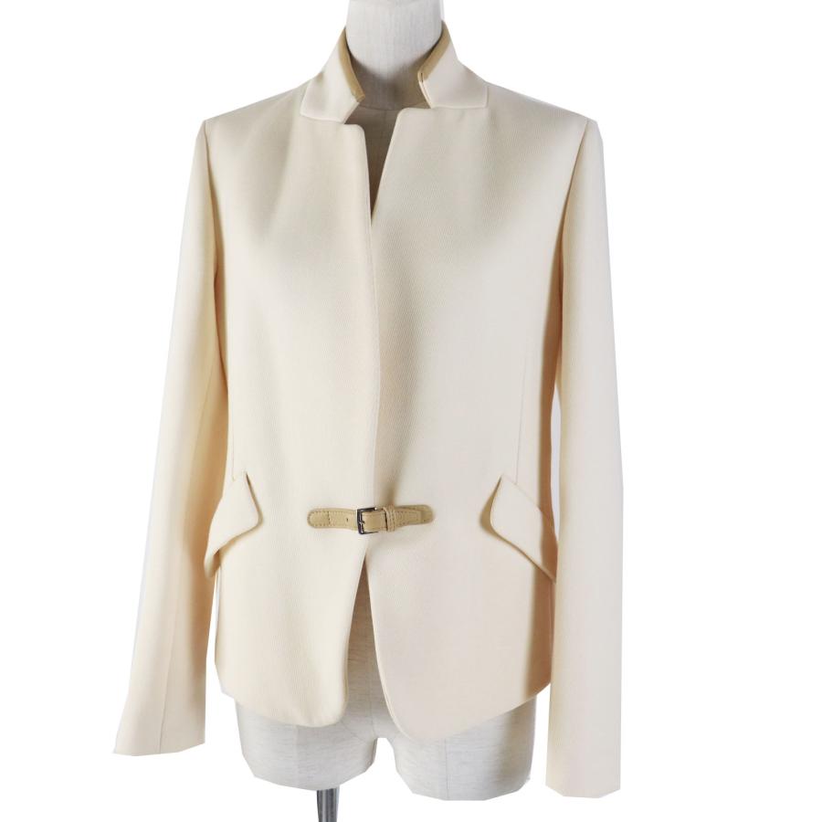 HERMES（エルメス） 極美品◎HERMES ウール カシミヤ レザー