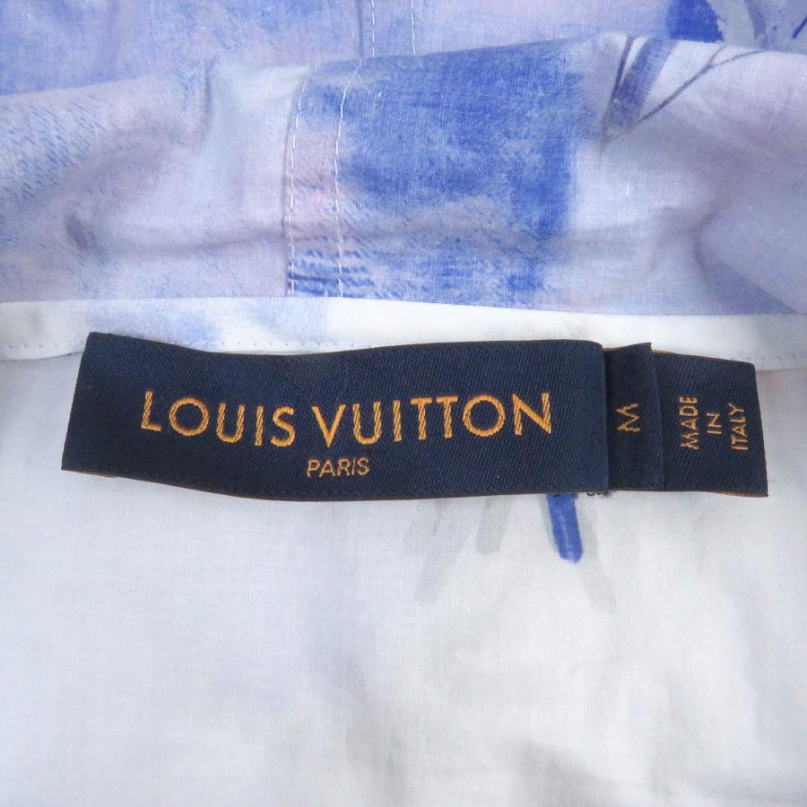 未使用品□LOUIS VUITTON ルイヴィトン HIS79W フラワー LVロゴ コットンポプリン アノラック プルオーバーパーカー M イタリア製 正規品 LOUIS VUITTON（ルイ・ヴィトン） 未使用品□LOUIS VUITTON HIS79W