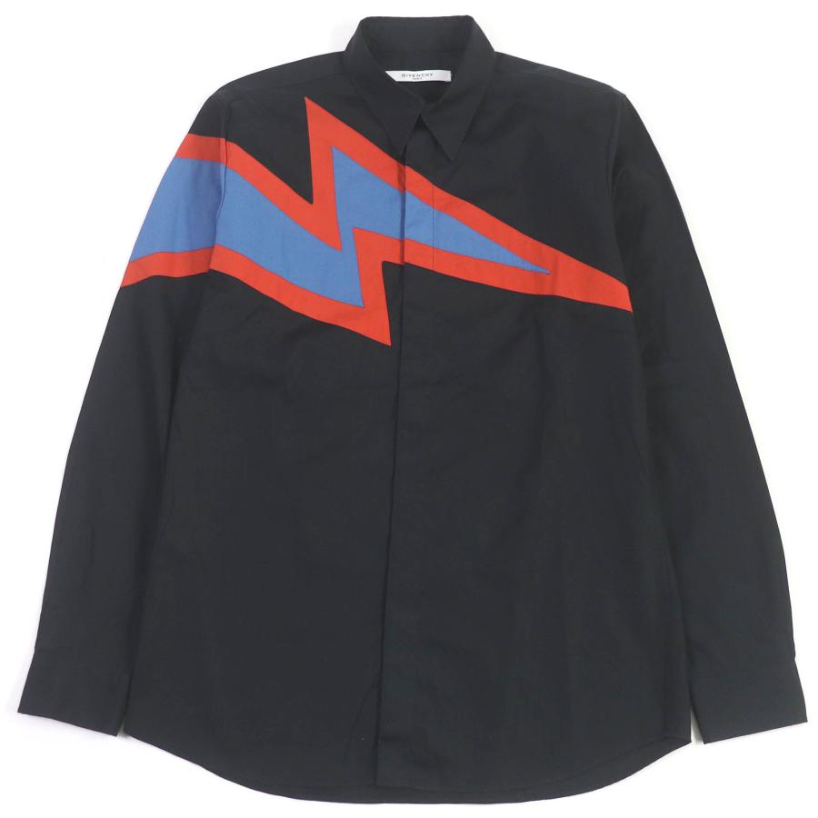 美品□GIVENCHY ジバンシィ BM605E1Y39 コットン100％ ロゴボタン