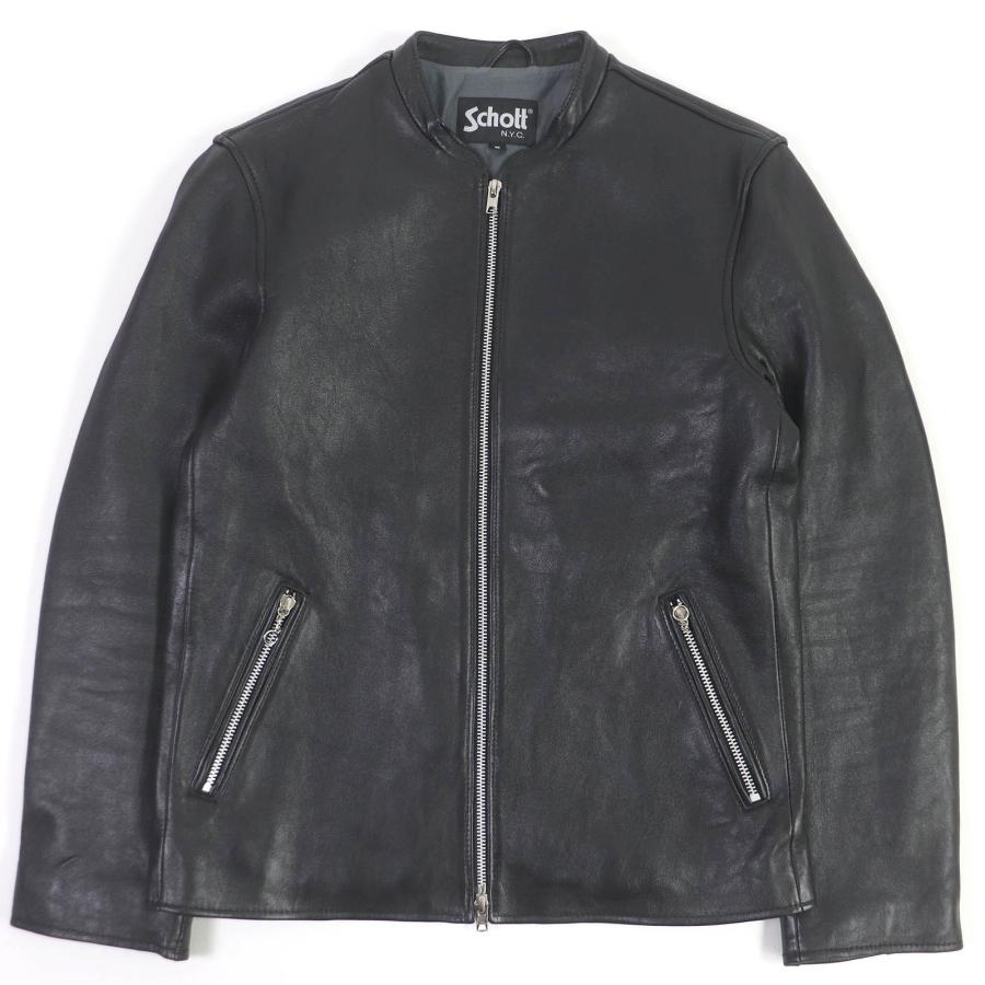 Schott N.Y.C 極美品□schott ショット 3171066 ラムレザー Schott N.Y.C 極美品□schott ショット 3171066 ラムレザー
