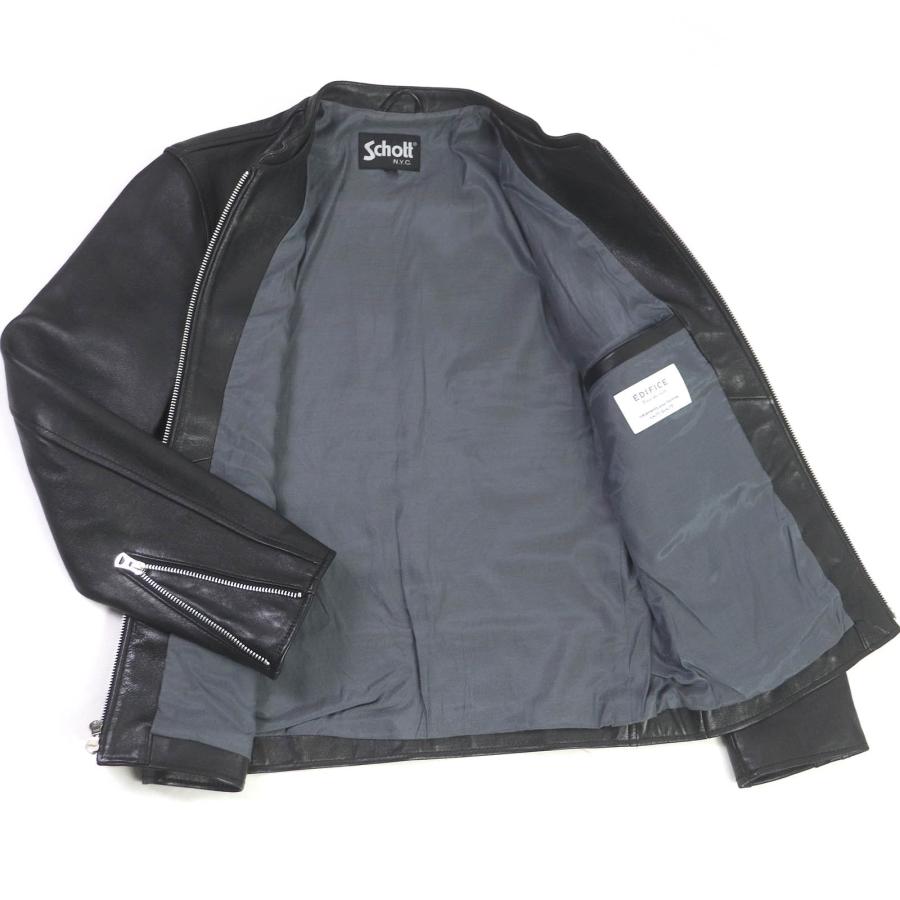 Schott N.Y.C 極美品□schott ショット 3171066 ラムレザー Schott N.Y.C 極美品□schott ショット 3171066 ラムレザー