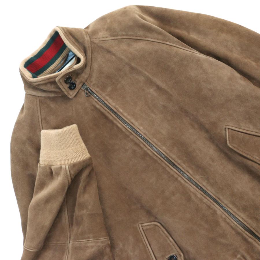 GUCCI 未使用品○GUCCI グッチ 573544 ヤギ革 スウェードレザー GUCCI 未使用品○GUCCI グッチ 573544 ヤギ革 スウェードレザー