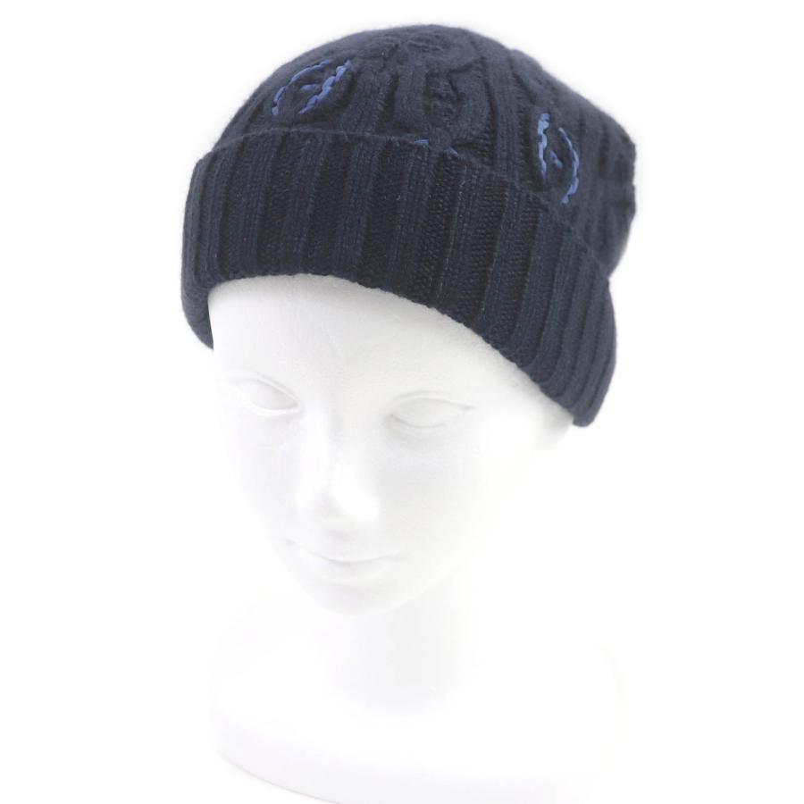 未使用品□HERMES エルメス BONNET HOMME TRI MAILLOW TRESS カシミヤ ラムレザー使い シェーヌダンクル ボネ ニットキャップ M 正規品 HERMES（エルメス） 未使用品□HERMES BONNET HOMME TRI MAILLOW TRESS