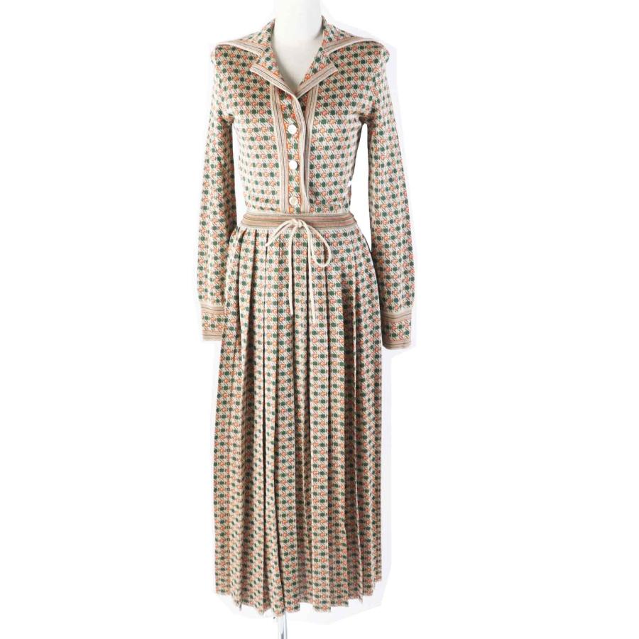 専用　最終価格　グッチワンピース GUCCI（グッチ） 極美品◎GUCCI 21SS 632923 VISCOSE RAME DRESS