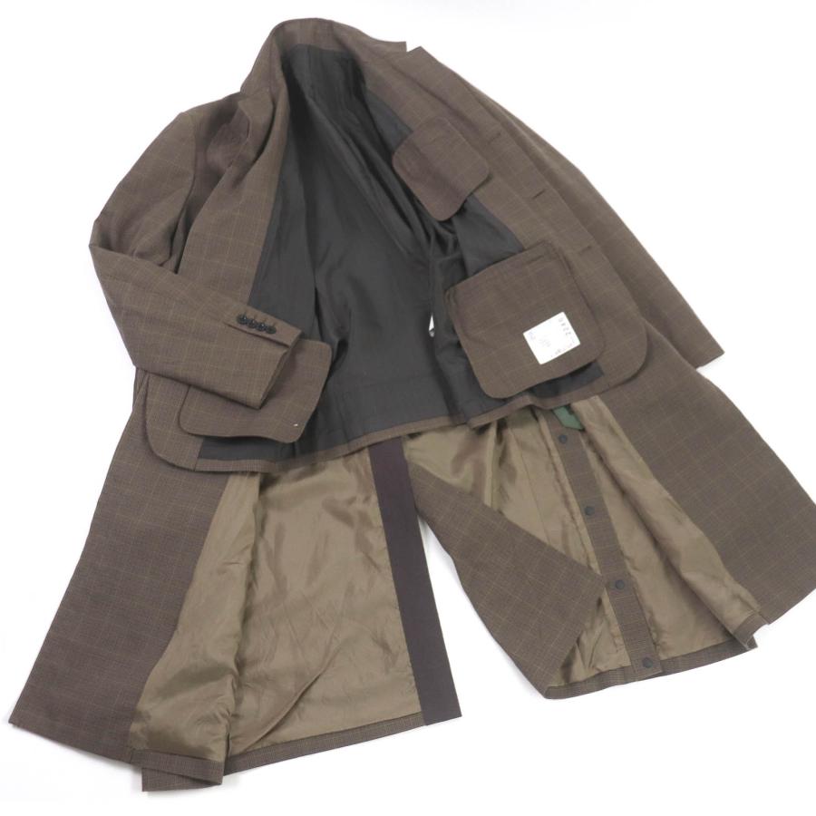sacai 極美品□Sacai サカイ 20-02246M グレンチェック ドッキング 