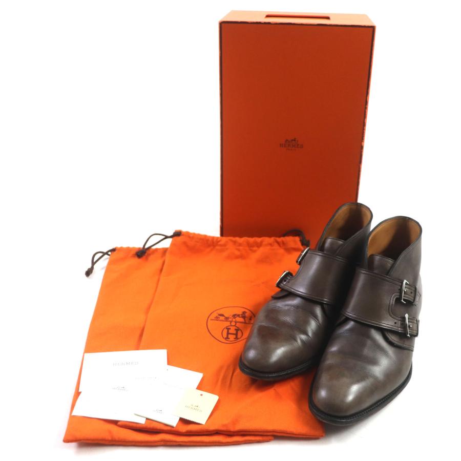 HERMES（エルメス） 良品▽HERMES ジョンロブ製 LOUIS アンティーク