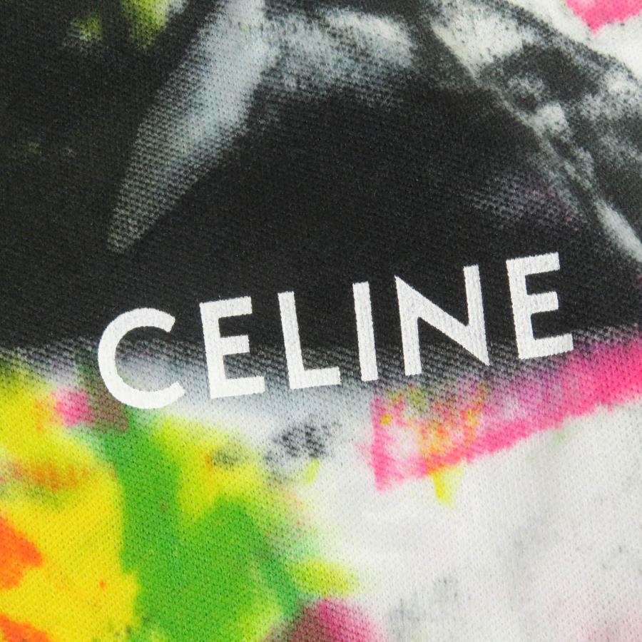 極美品□CELINE セリーヌ 2Y671383Q トリオンフジップ ペイントデザイン トラックジャケット ジャージ マルチカラー S イタリア製 正規品 メンズ CELINE（セリーヌ） 極美品□CELINE 2Y671383Q トリオンフジップ