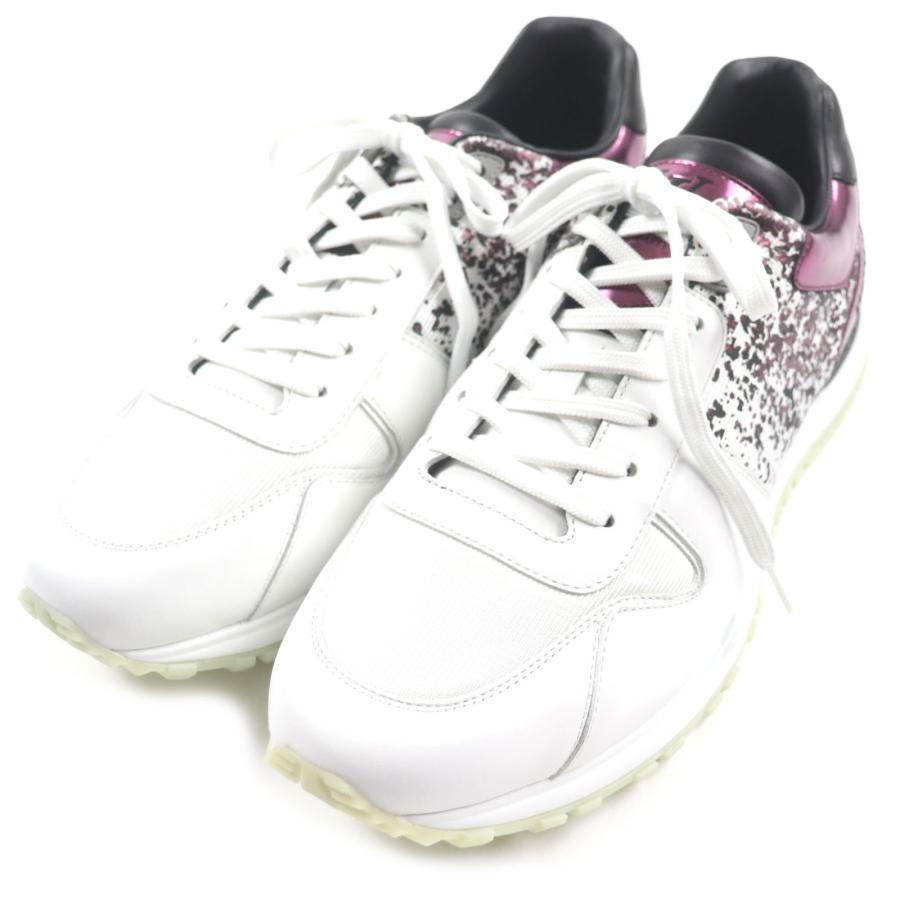 ルイヴィトン　ランアウェイ　スニーカー　louis vuitton LVロゴ LOUIS VUITTON 極美品▽LOUIS ルイヴィトン ランアウェイライン ロゴ