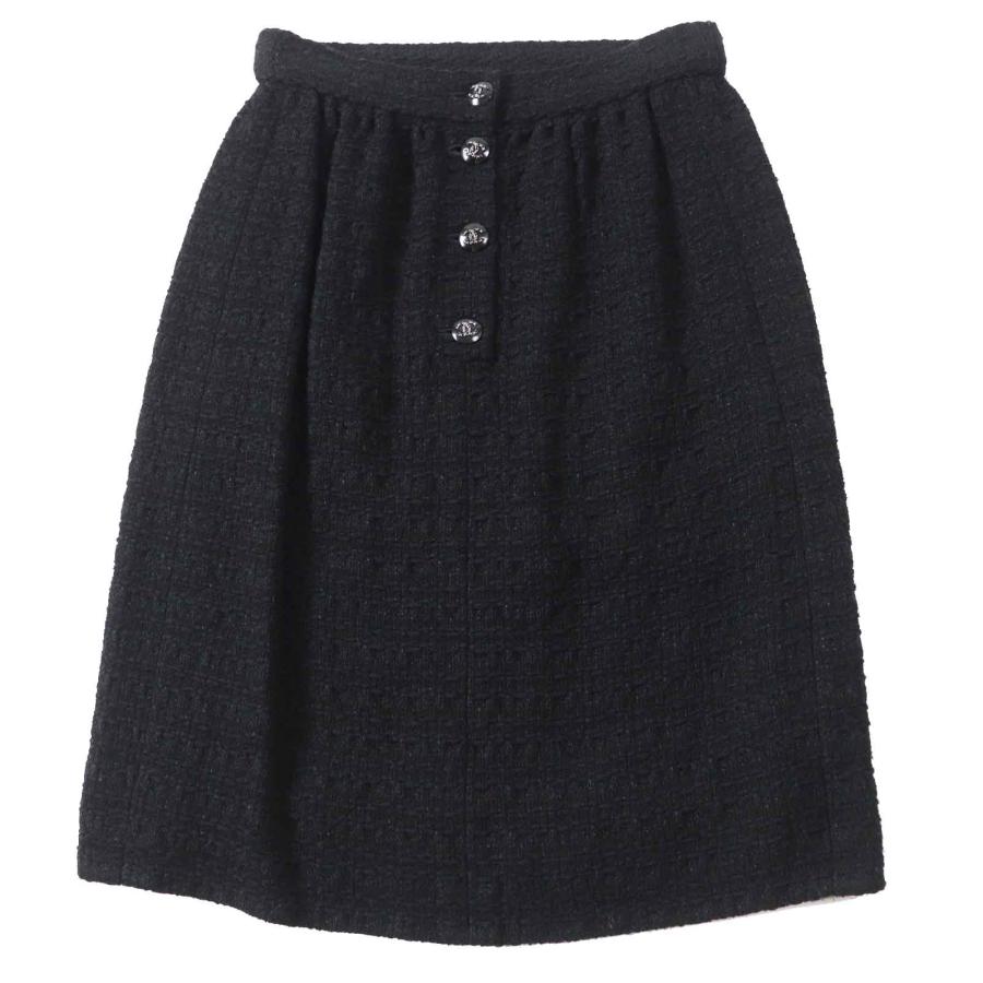 CHANEL 極美品◎CHANEL シャネル 21C P70024 ラインストーン付きココ 