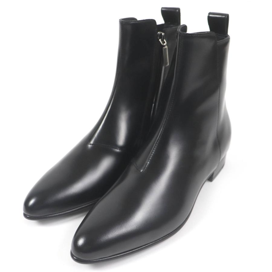 未使用品□SAINT LAURENT PARIS サンローランパリ 480085 サイドジップ  