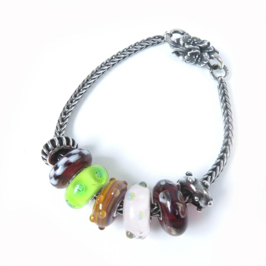 TROLLBEADS トロールビーズ　美品 美品☆Trollbeads トロールビーズ クラスプ・ビーズチャーム7個セット
