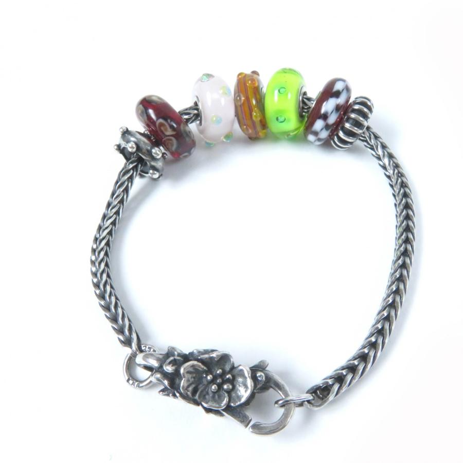美品☆Trollbeads トロールビーズ クラスプ・ビーズチャーム7個セット
