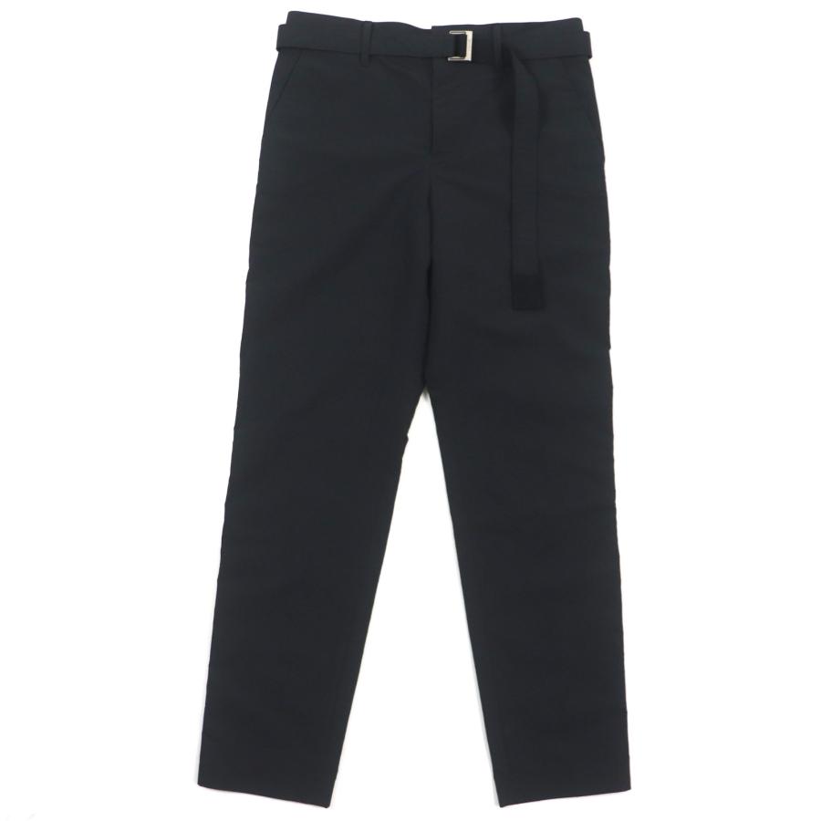sacai 美品▽Sacai サカイ 23SS 23-03143M Matte Tatteta Punts ロゴ 