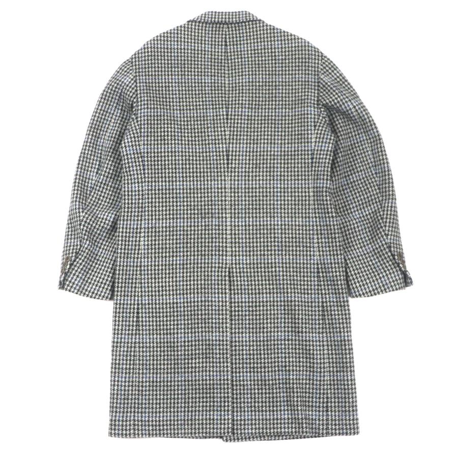 美品▽Sartorio サルトリオ ウール100% 千鳥格子柄 シングル 