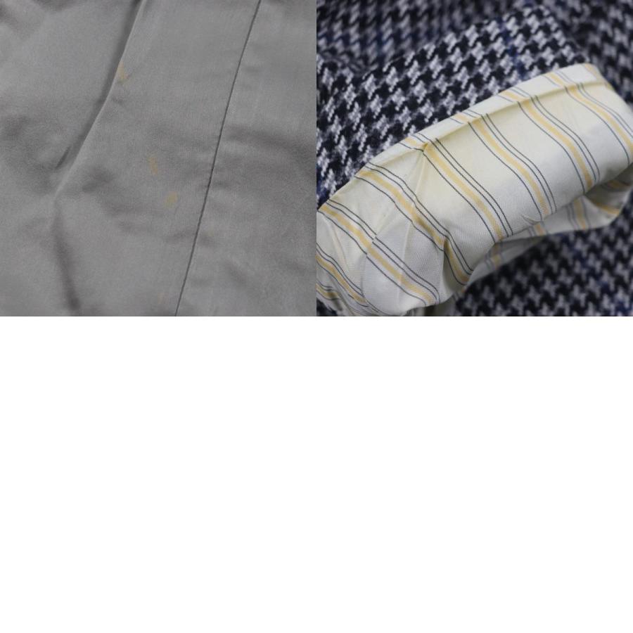 美品▽Sartorio サルトリオ ウール100% 千鳥格子柄 シングル