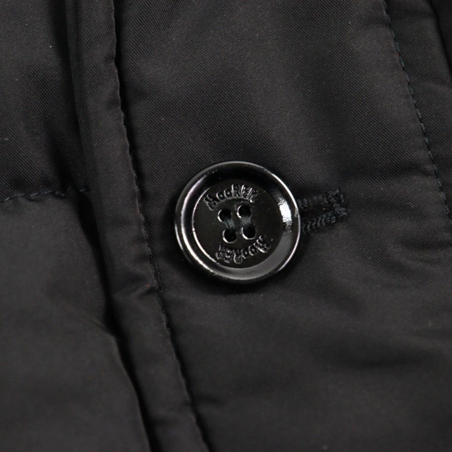 極美品○MOORER ムーレー VALENTE-KM ロゴパッチ付き グースダウン