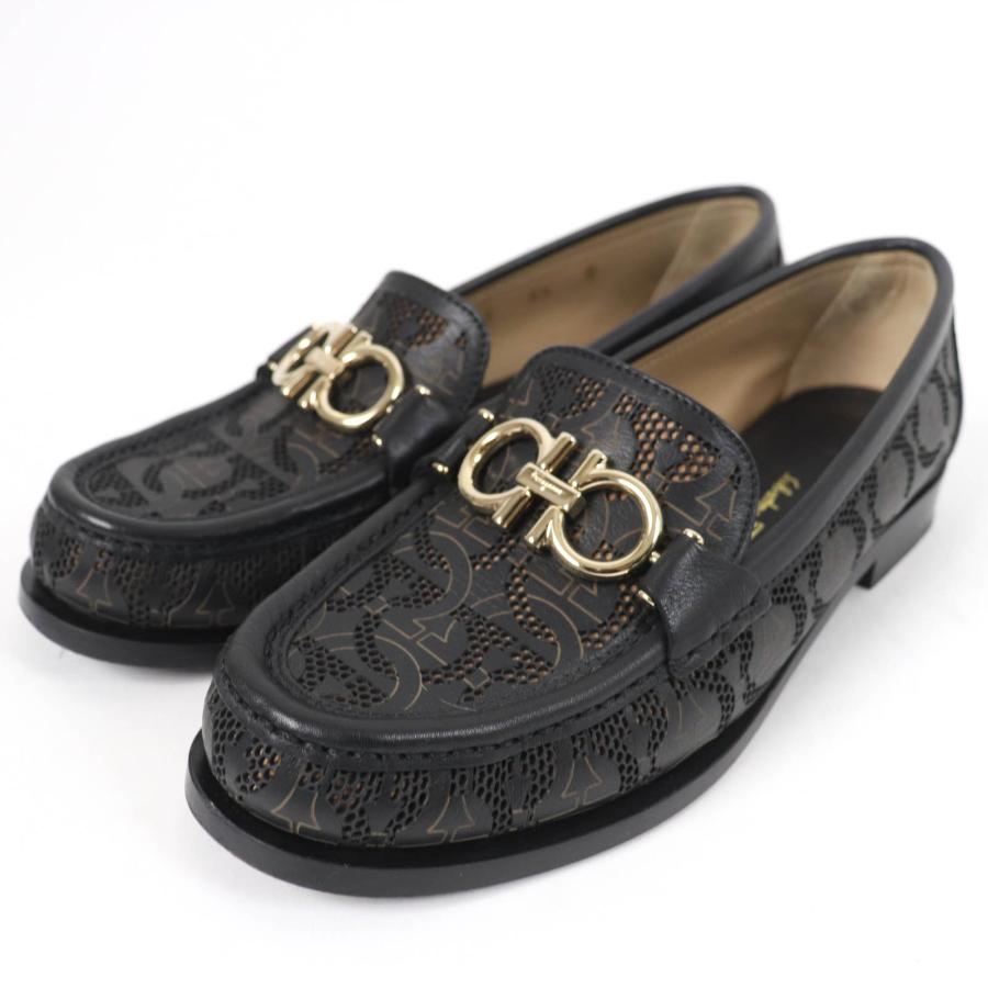 Salvatore Ferragamo フェラガモ　ローファー ROLO 極美品☆Salvatore Ferragamo サルヴァトーレフェラガモ ROLO