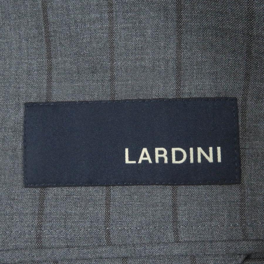 LARDINI（ラルディーニ） 極美品□LARDINI ウール100％ ストライプ