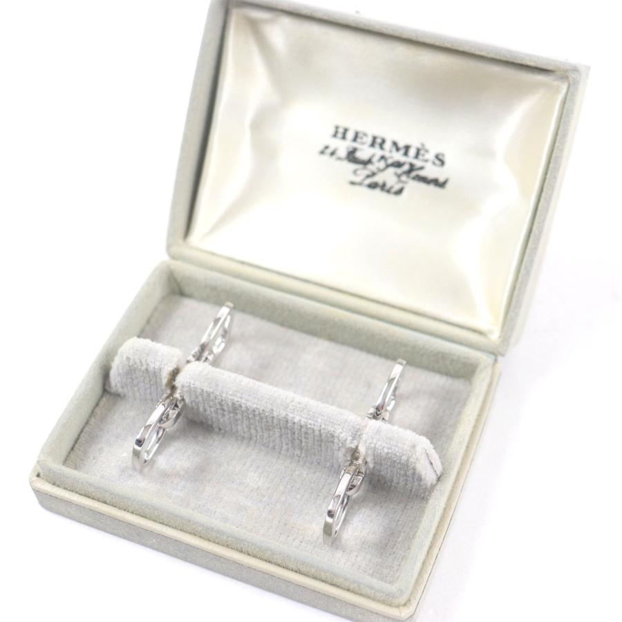 HERMES 美品□HERMES エルメス ヴィンテージ SV925 ホースビット