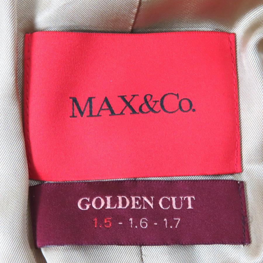 極美品△MAX&CO マックスアンドコー 20AW 70140620 クアルツォ