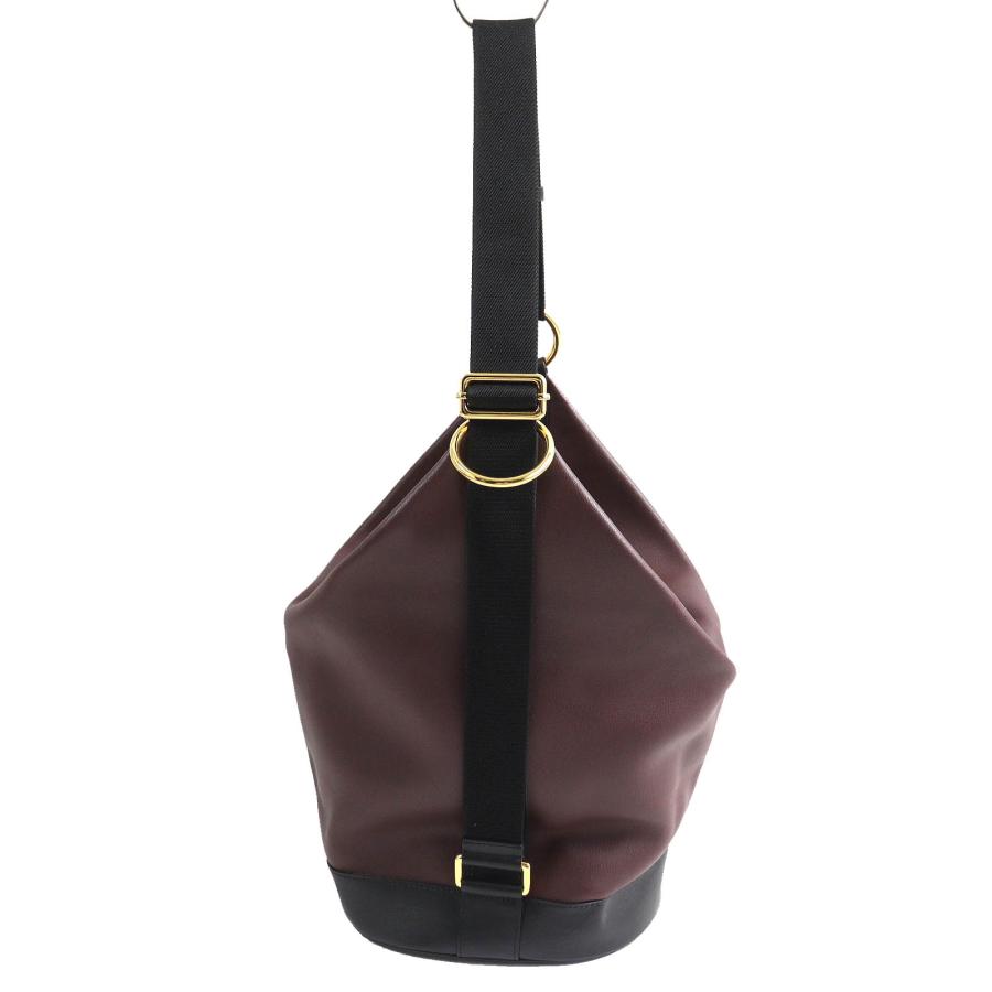 MARNI 極美品△MARNI マルニ SCMP0007Q0 変形デザイン レザー ワン 