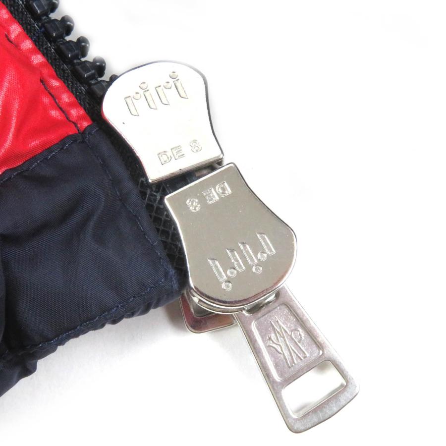 極美品□MONCLER モンクレール JANVRY GIUBBOTTO トリコロール フーデッド ダウンジャケット ネイビー 0 ハンガー付き 正規品 メンズ MONCLER（モンクレール） 極美品□MONCLER JANVRY GIUBBOTTO