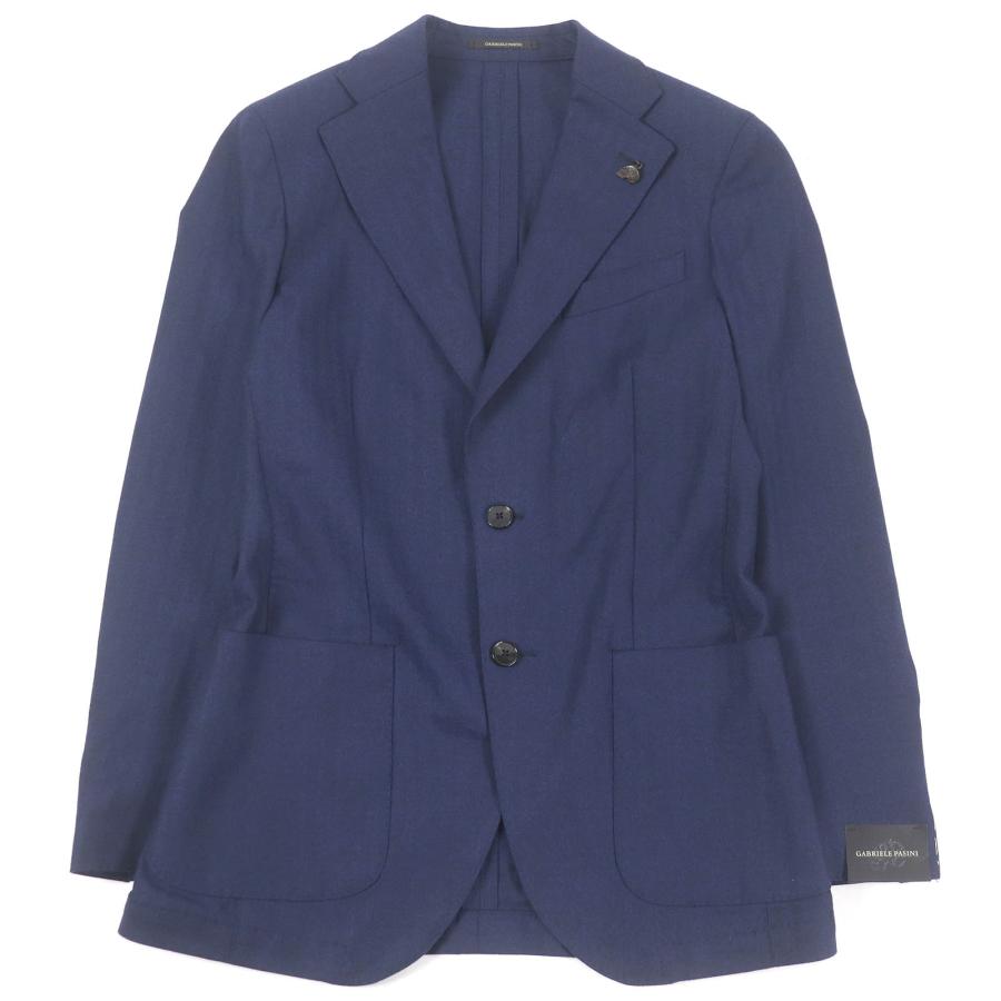 未使用品□Gabriele Pasini ガブリエレパジーニ スカル ラペルピン シングル アンコンジャケット テーラードジャケット 44 伊製 正規品 未使用品□Gabriele Pasini ガブリエレパジーニ スカル ラペルピン