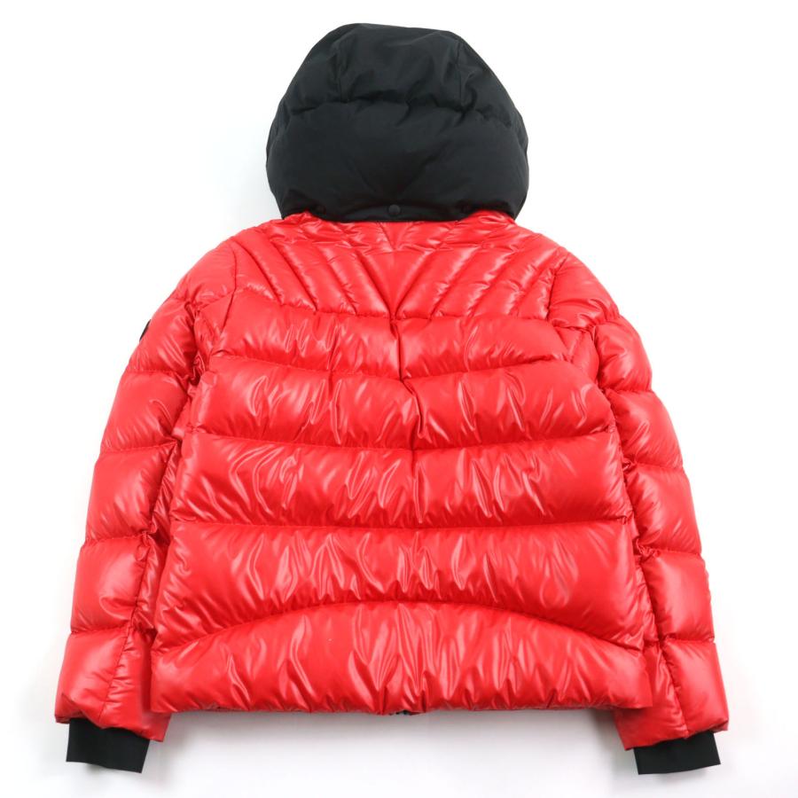 極美品○MONCLER モンクレール 2022年製 H20911A00197 5950K ZUBAIR ロゴワッペン付き フーデッド ダウンジャケット 2 正規品 メンズの画像