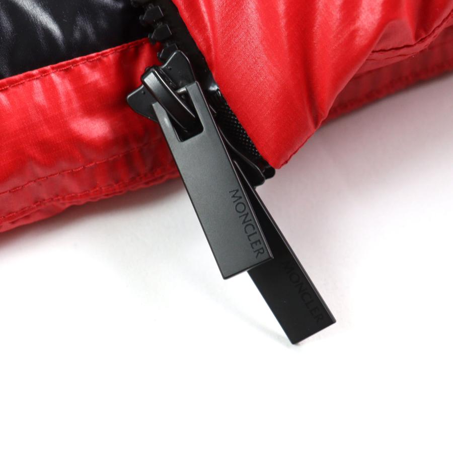 極美品○MONCLER モンクレール 2022年製 H20911A00197 5950K ZUBAIR ロゴワッペン付き フーデッド ダウンジャケット 2 正規品 メンズの画像