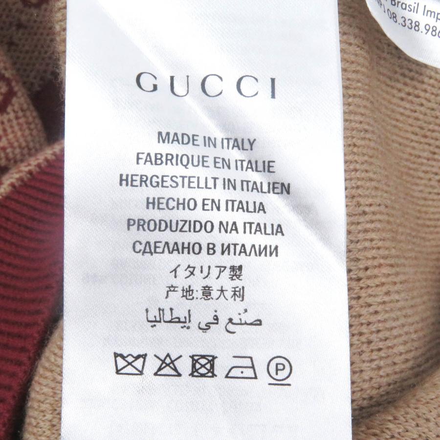 GUCCI（グッチ） 極美品□GUCCI 20AW 572631 ウール GGジャガード ロゴ