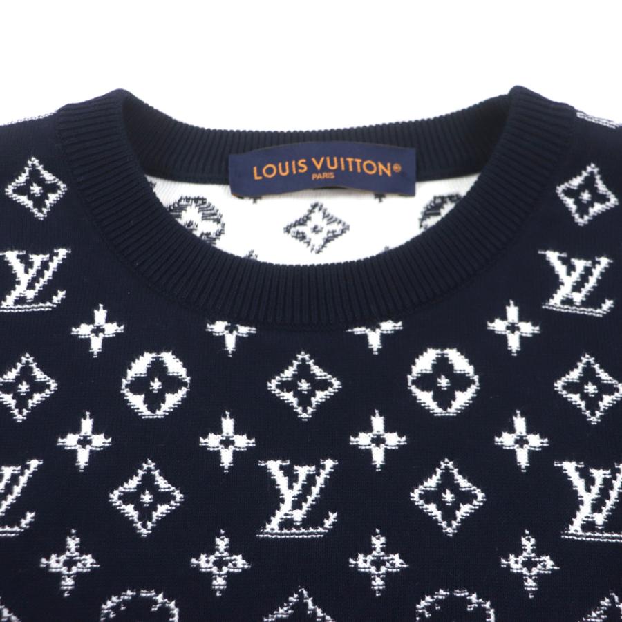 正規品] LOUIS VUITTON ネイビー ニット セーター