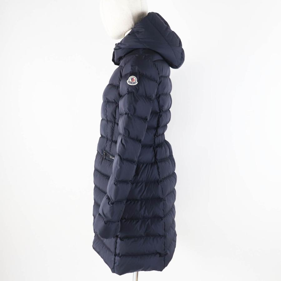 良品◎MONCLER モンクレール CHARPAL シャーパル ワッペン・フード付き ロングダウンコート ネイビー 14anni 164cm 正規品 レディースOK_2