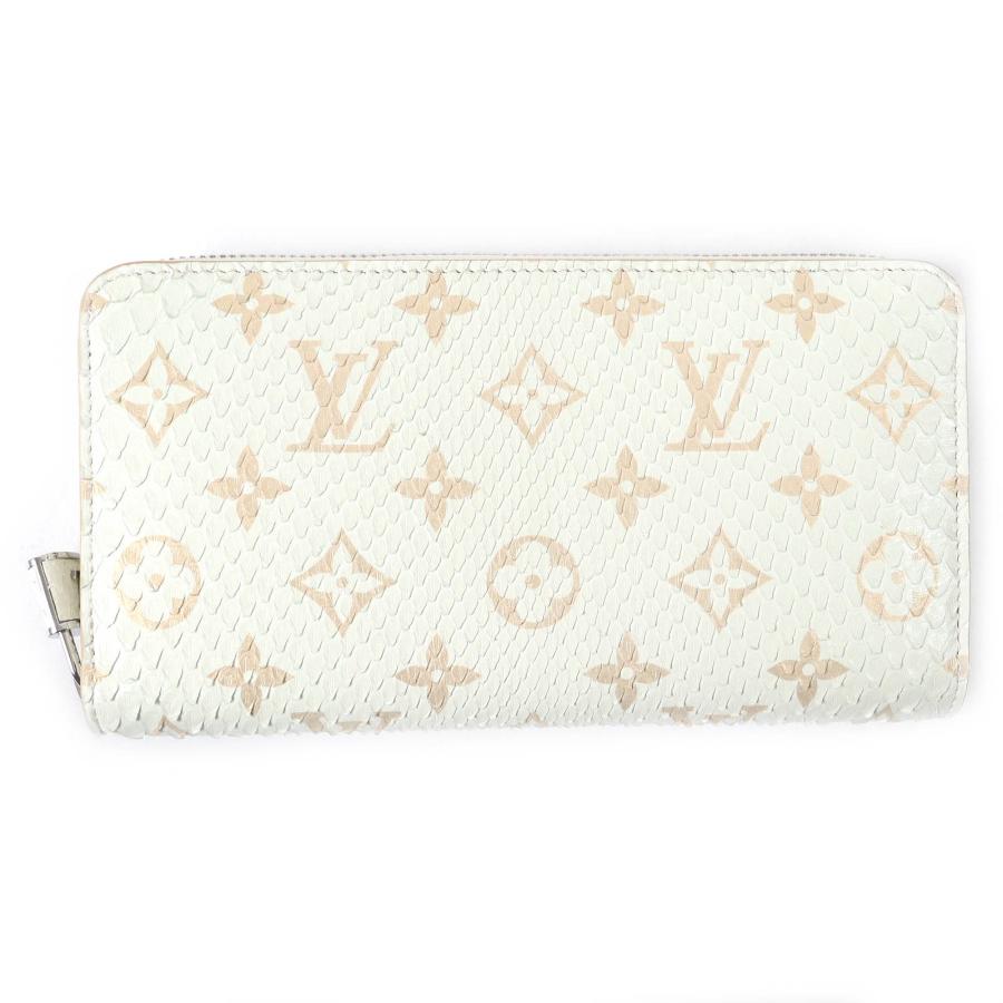 ルイヴィトン LOUIS VUITTON 長財布 エキゾチック モノグラム ジッピー