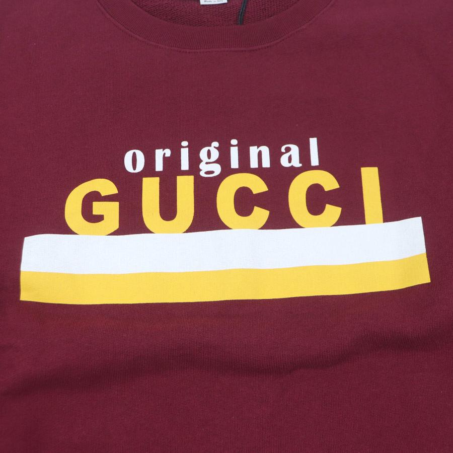 GUCCI（グッチ） 未使用品□GUCCI 20AW 626990 コットン ロゴプリント