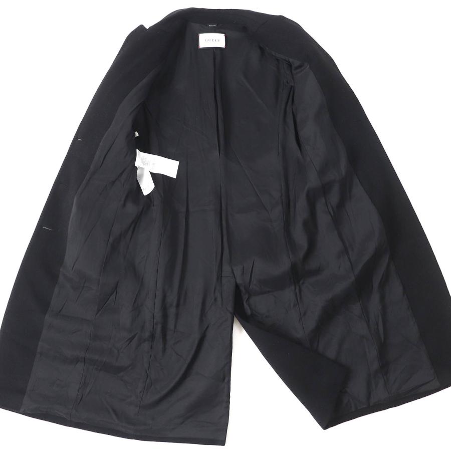 GUCCI（グッチ） 極美品△GUCCI 455739 ウール100％ ロゴボタン