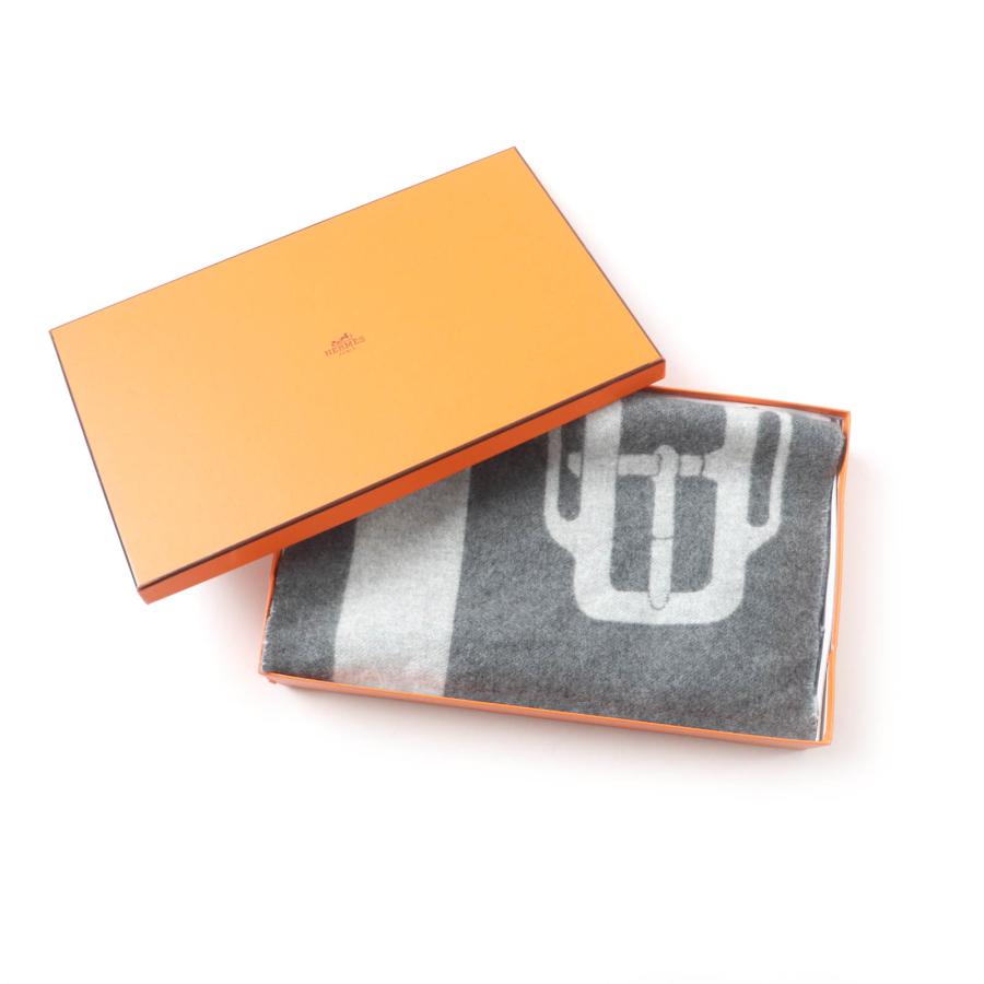 HERMES（エルメス） 極美品☆HERMES サングル・ア・ブックル カシミヤ
