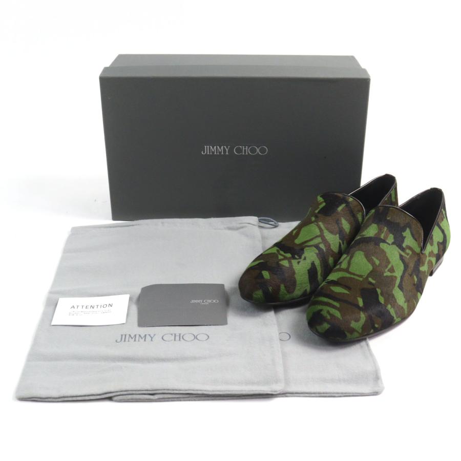 ドンドン見直し】未使用品○JIMMY CHOO ジミーチュウ カモフラ柄 迷彩