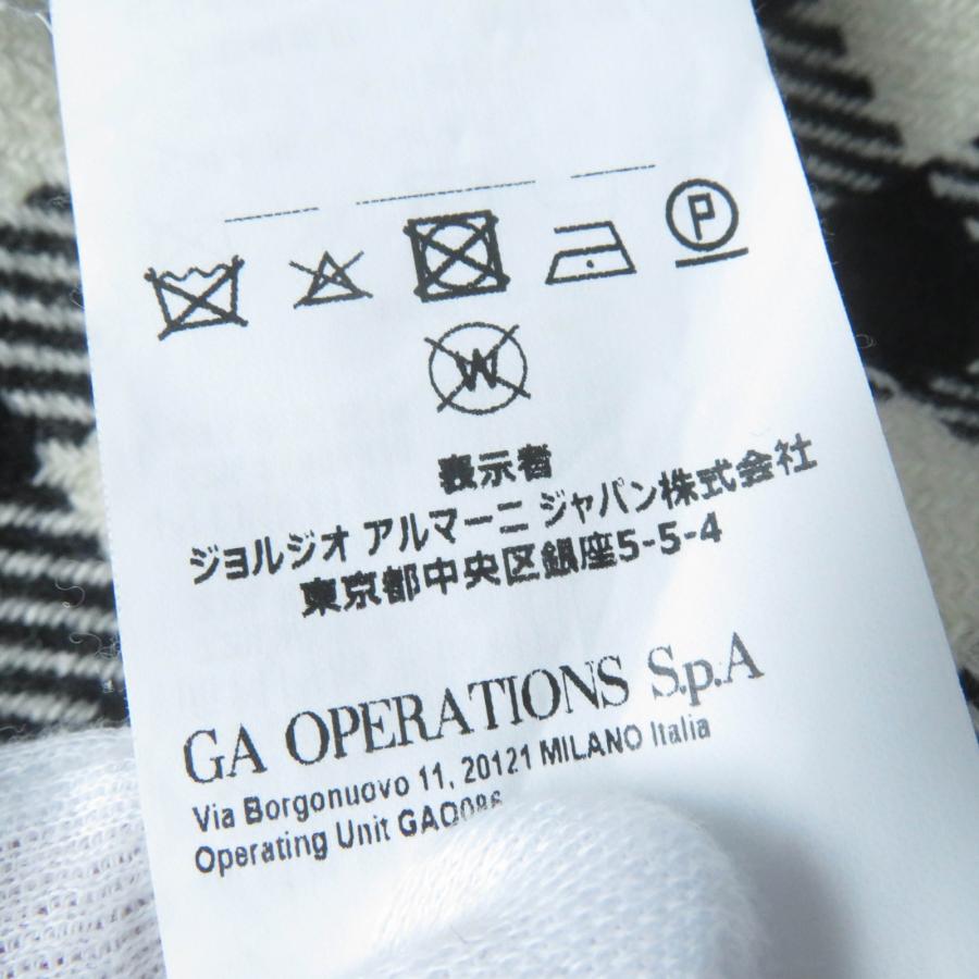 EMPORIO ARMANI 極美品☆EMPORIO エンポリオ アルマーニ 黒タグ ウール 