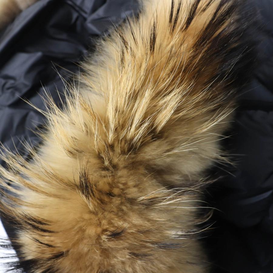 MONCLER 美品☆MONCLER モンクレール HERMIFUR ラクーンファー
