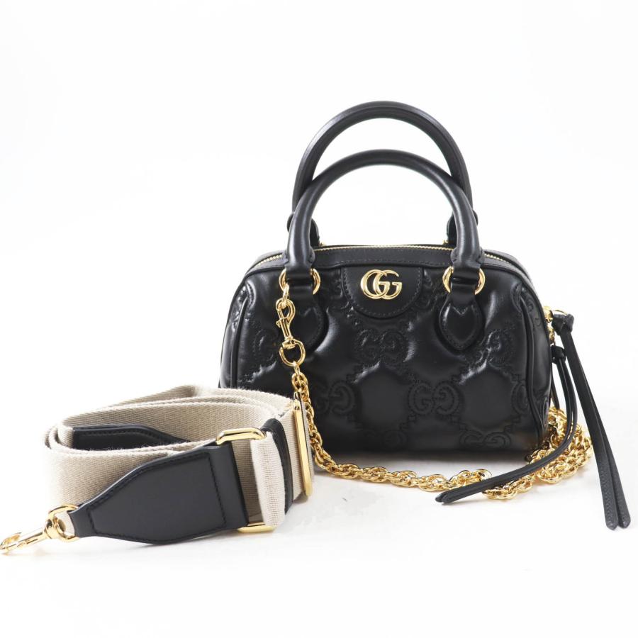 GUCCI 未使用品◎GUCCI グッチ 702251 GGマトラッセ レザー 3WAY GUCCI 未使用品◎GUCCI グッチ 702251 GGマトラッセ レザー 3WAY