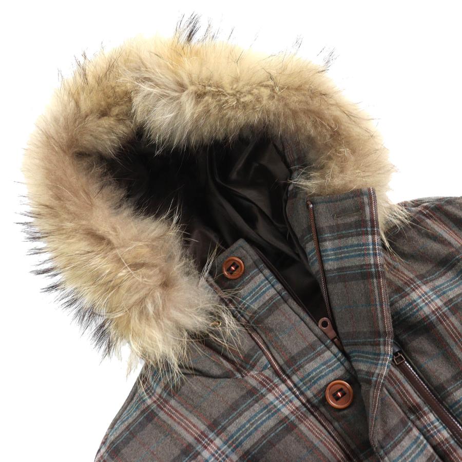 Paul Smith 美品△PS ピーエス ポールスミス チェック柄 ラクーン