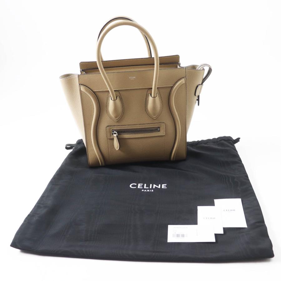 CELINE（セリーヌ） 極美品◎CELINE 18979 ラゲージ マイクロ 