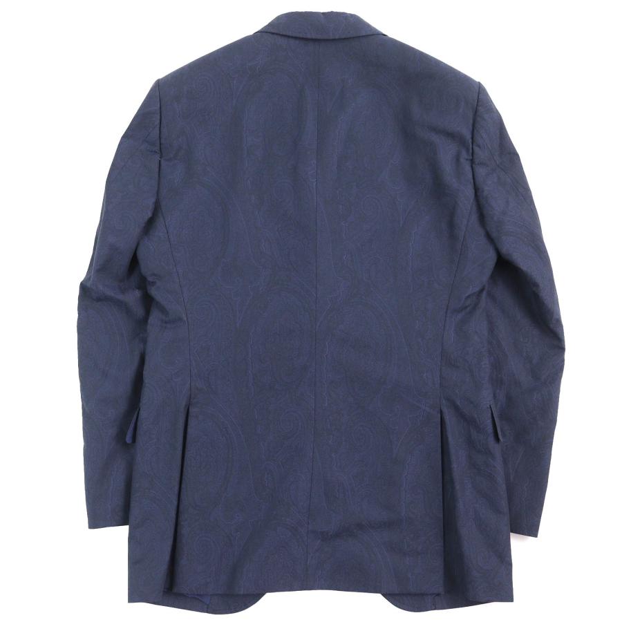 エトロ ETRO シルク100% テーラード ジャケット ペイズリー総柄 42