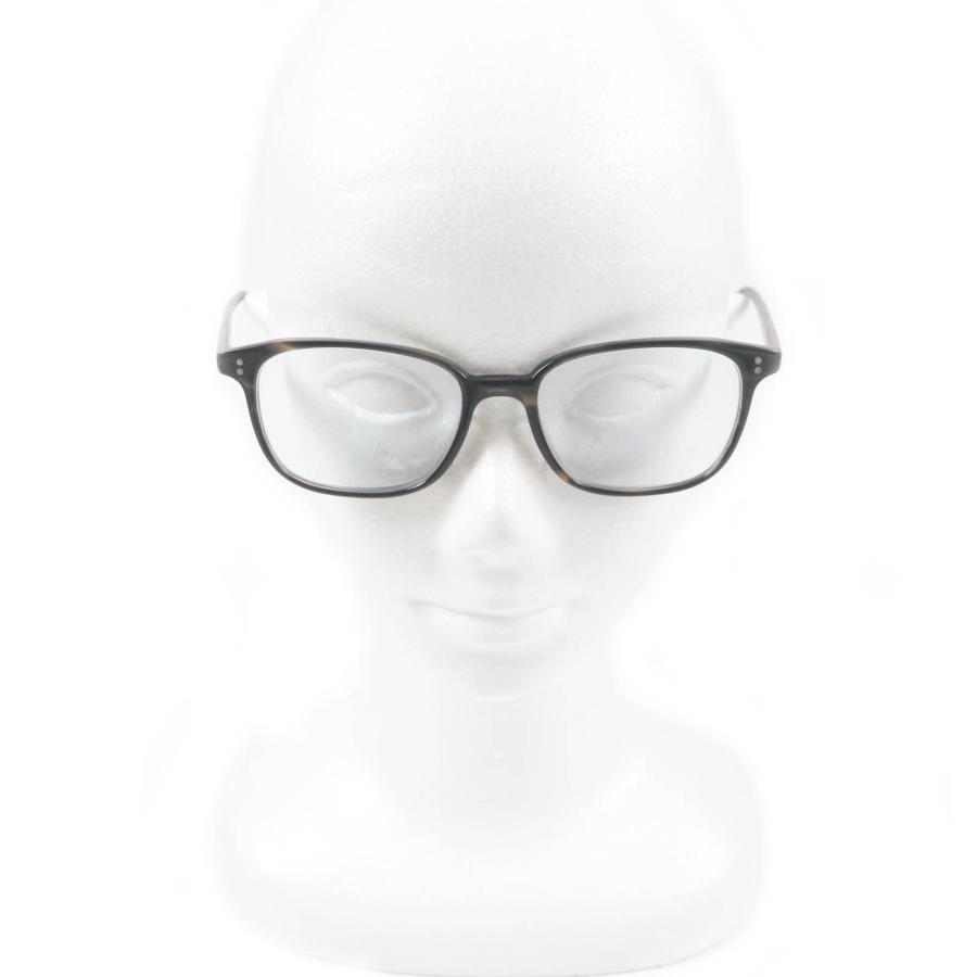 良品□OLIVER PEOPLES オリバーピープルズ OV5279U MASLON ウェリントン メガネ 眼鏡 アイウェア ブラック ブラウン 53□18-148 度入り イタリア製 メンズ OLIVER PEOPLES（オリバーピープルズ） 良品□OLIVER PEOPLES OV5279U