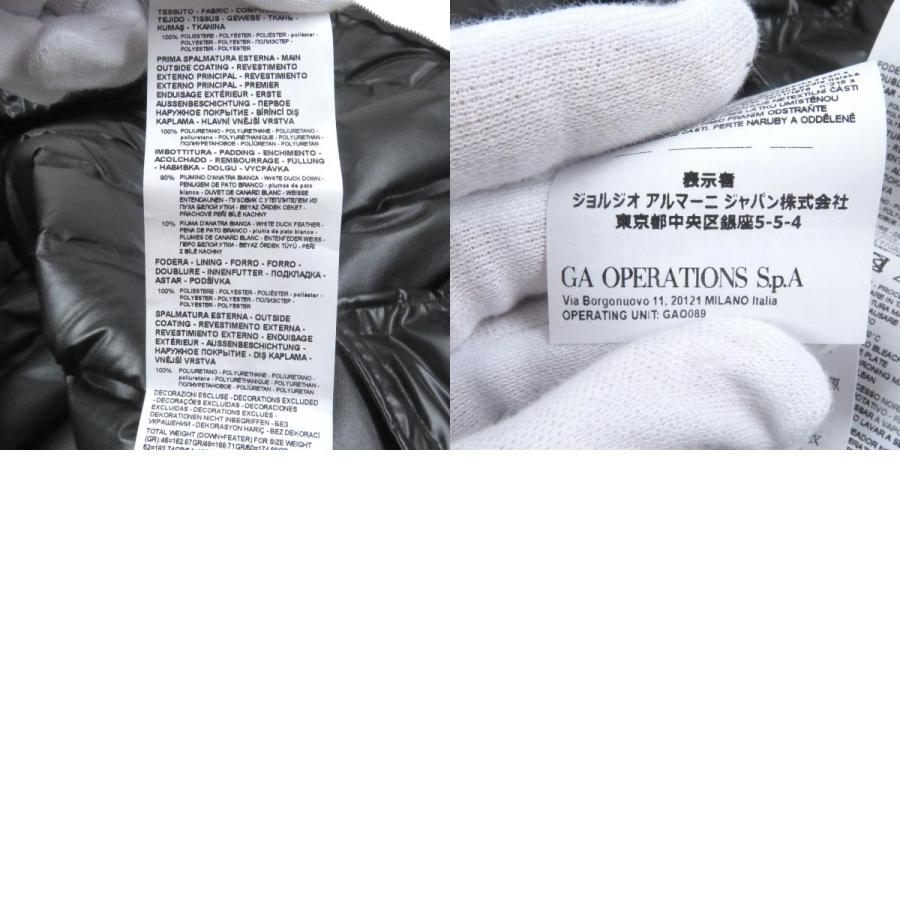 EMPORIO ARMANI 美品□EMPORIO エンポリオ アルマーニ 23AW 黒タグ
