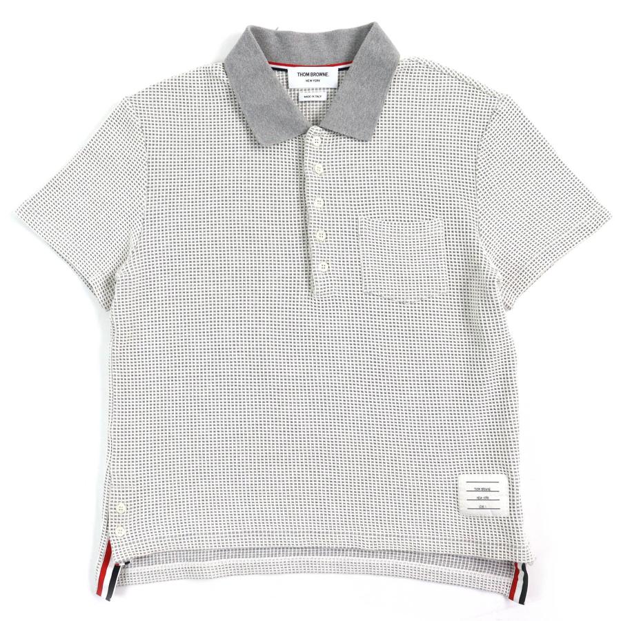 極美品△THOM BROWNE トムブラウン MJP417A コットン100% マイクロ 