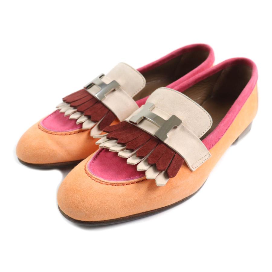 エルメス ローファー ピンク 35.5 ルリ コレット HERMES 【公式通販】