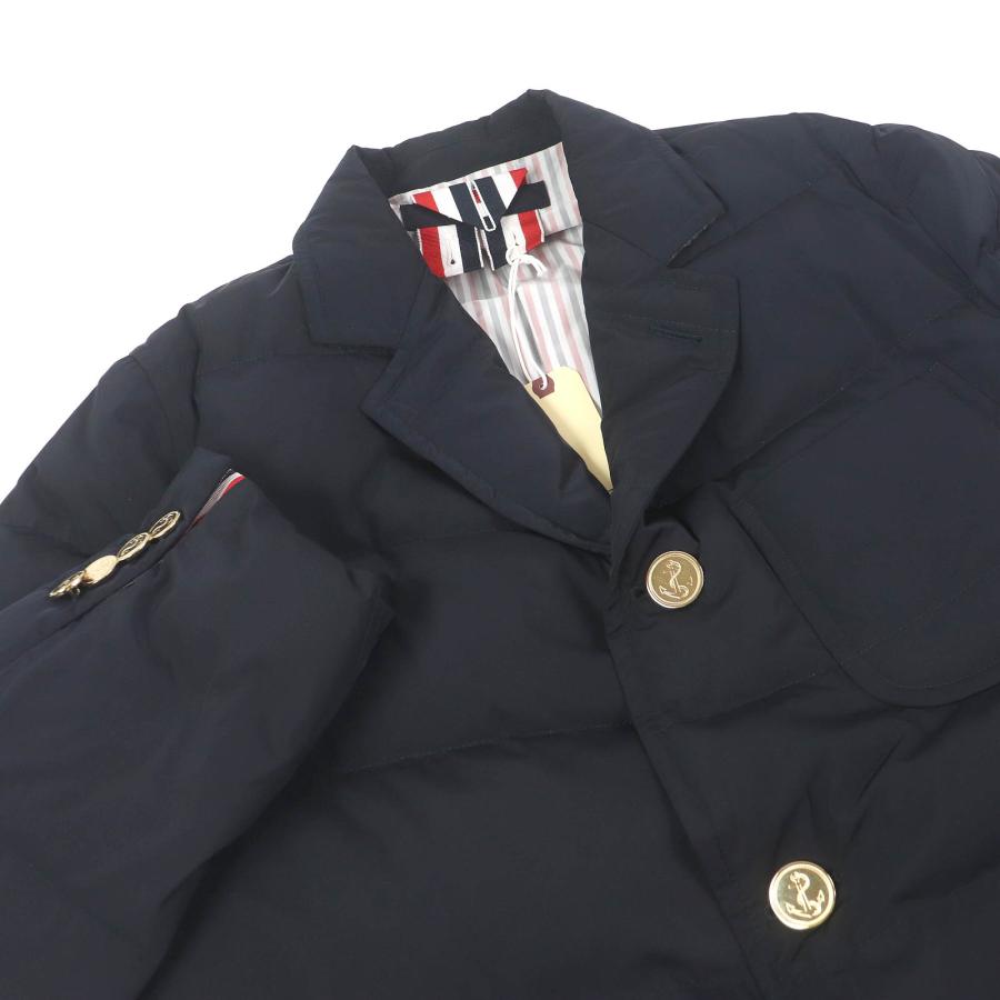 未使用品□THOM BROWNE トムブラウン MJD085X トリコロール 錨ボタン