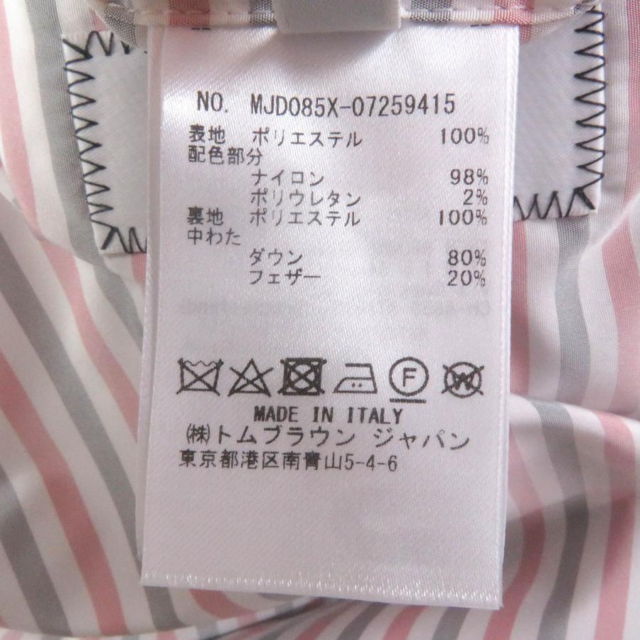 未使用品□THOM BROWNE トムブラウン MJD085X トリコロール 錨ボタン